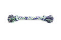 Corde Pour Chien Coton Tressé Double Nœud Mauve Et Vert
