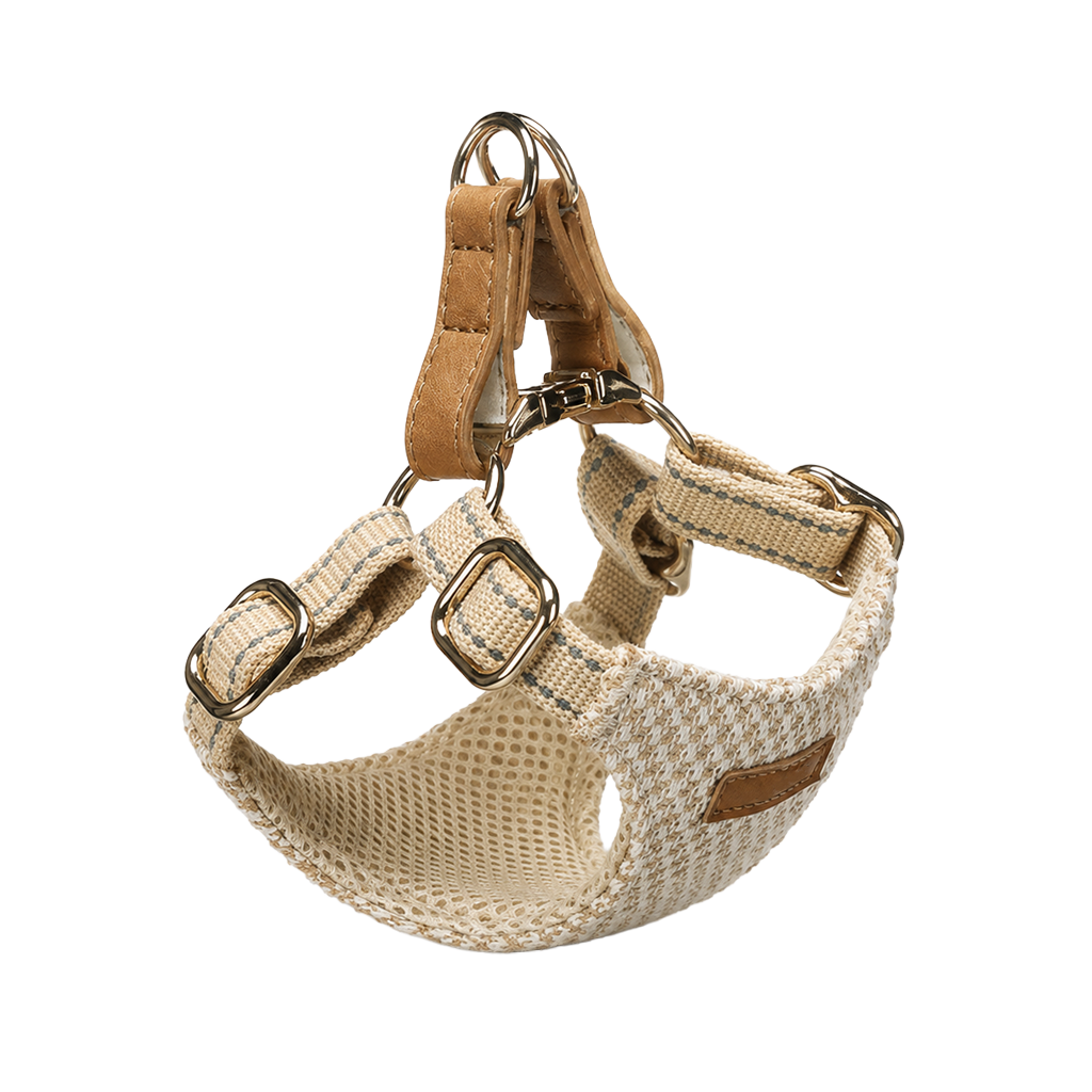Harnais Step&Go Lara Beige Flamingo Pour Chien