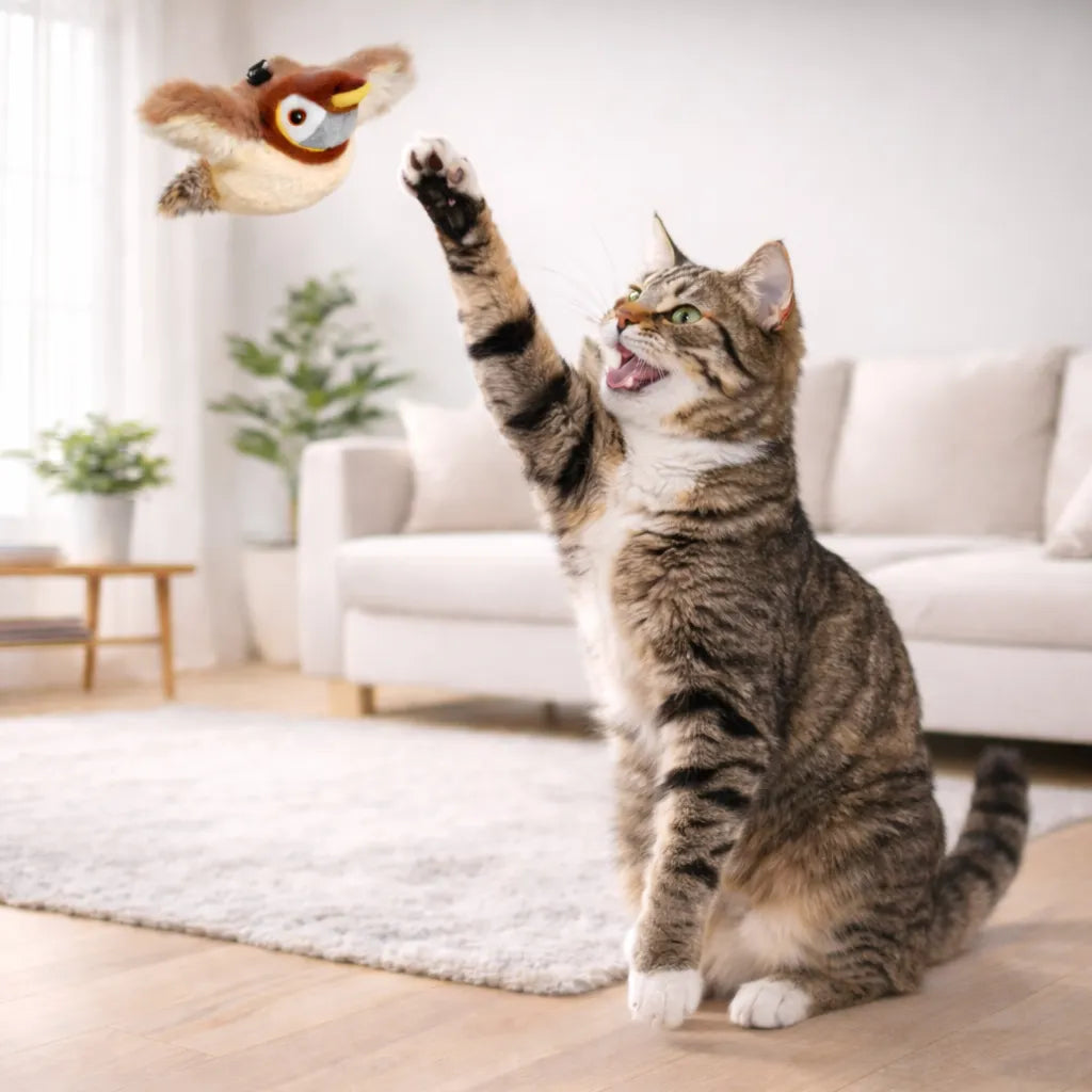 Oiseau de chasse interactif