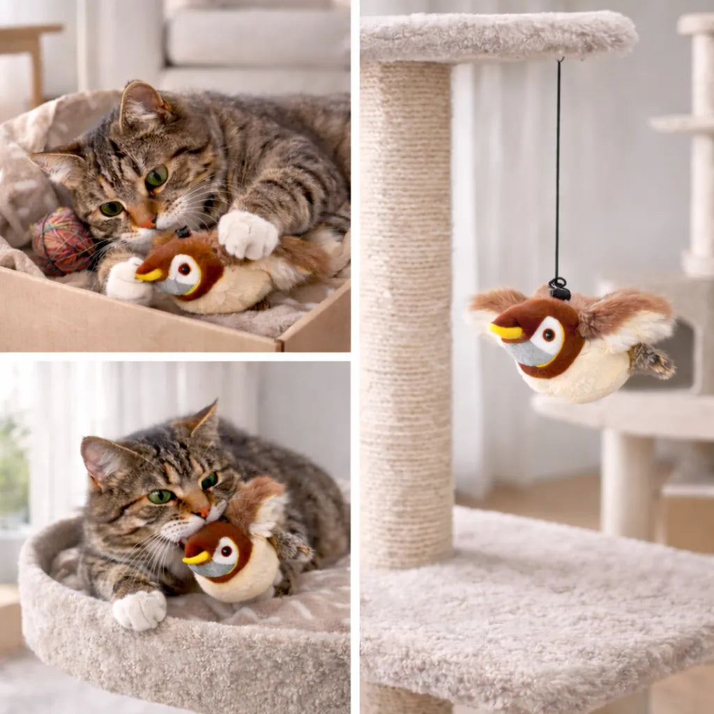 Oiseau de chasse interactif