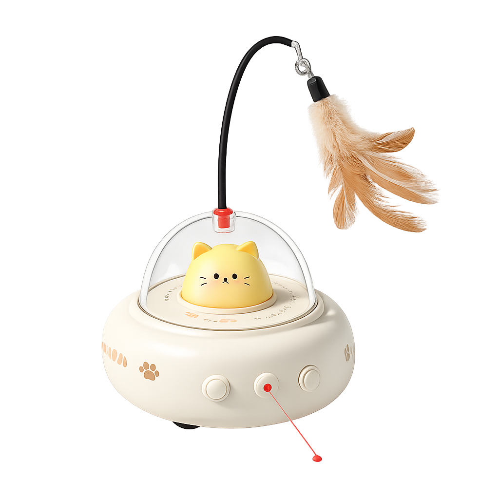 Dispositif de jeu interactif laser & plume