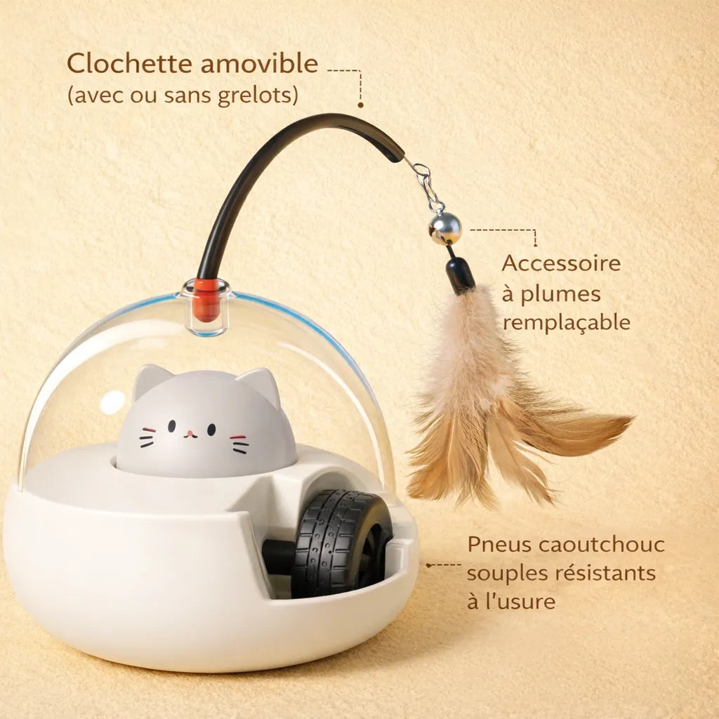 Dispositif de jeu interactif laser & plume