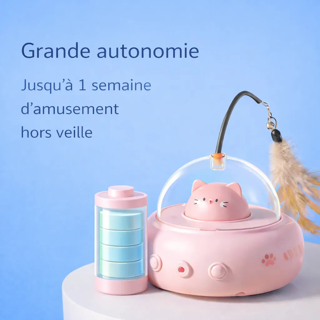 Dispositif de jeu interactif laser & plume