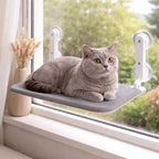 Hamac pour chat avec ventouse murale