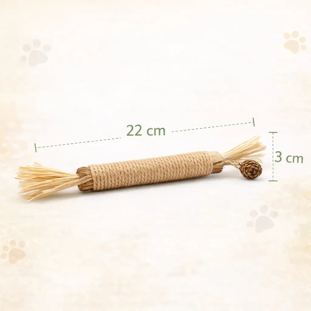 Jouets à mâcher pour chats en bois
