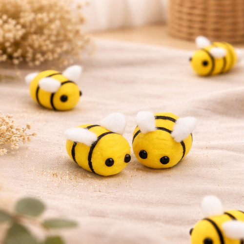 Abeille en peluche douce