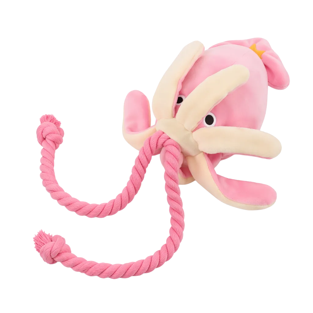 Jouet en peluche poulpe