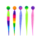 Lot de 5x balle rembondissante coloré