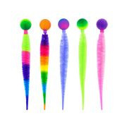 Lot de 5x balle rembondissante coloré