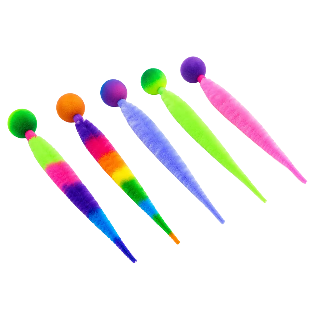 Lot de 5x balle rembondissante coloré