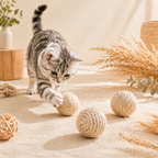 Balle en Sisal pour chat