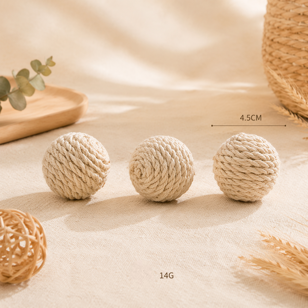 Balle en Sisal pour chat
