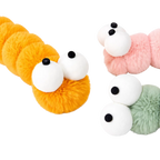 Chenille à mâcher en peluche