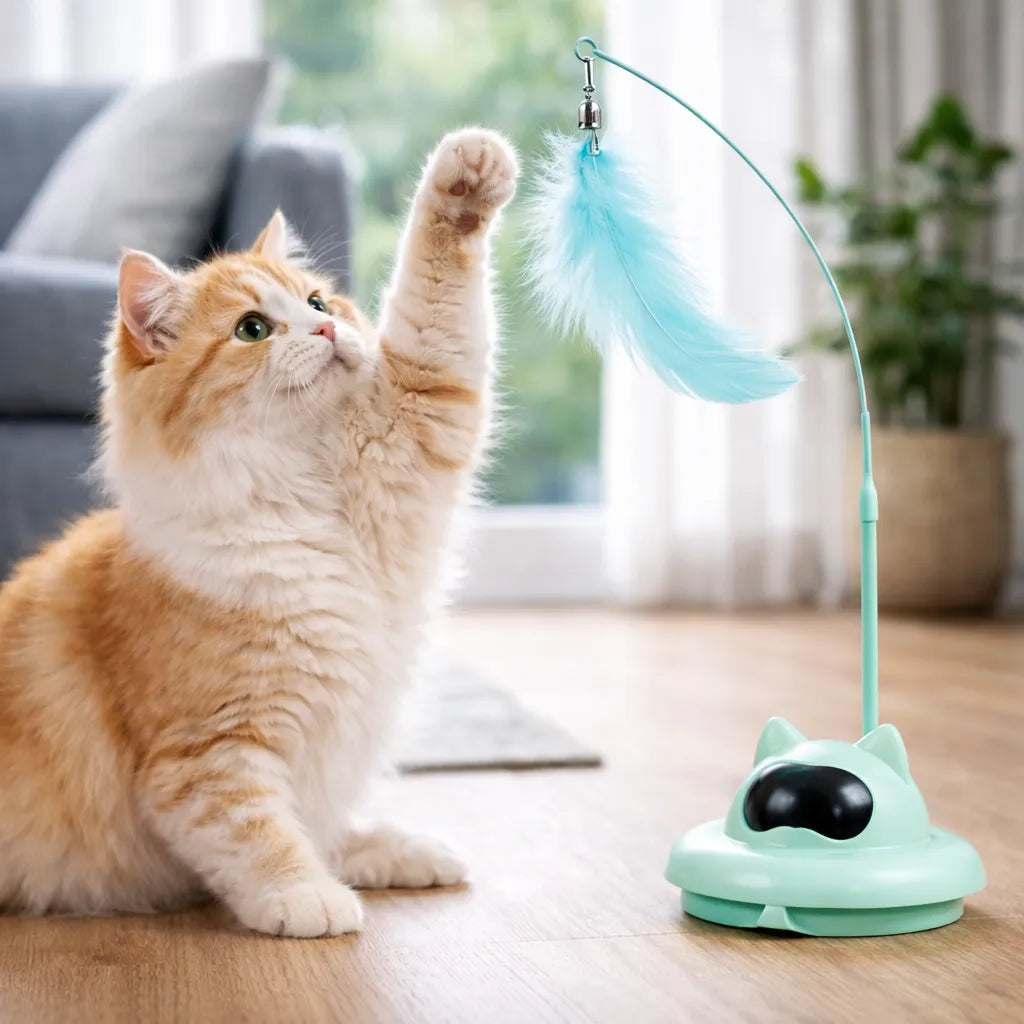 plume suspendue avec ventouse