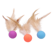Balle rebondissement avec Plume