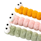 Chenille à mâcher en peluche