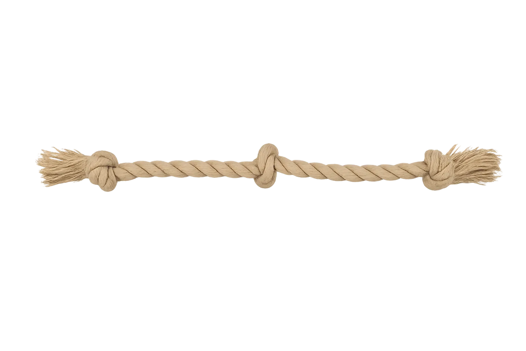 Cordon avec 3 noeuds Brun