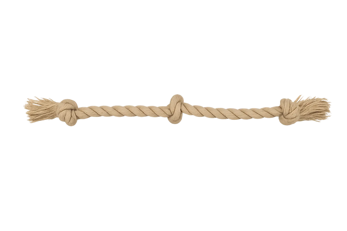 Cordon avec 3 noeuds Brun