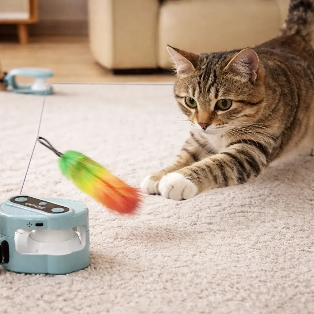 Jouet de Chasse Automatique pour Chat