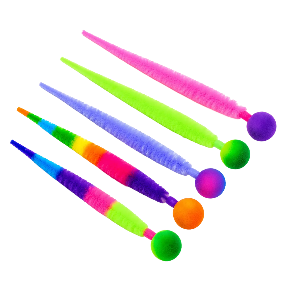 Lot de 5x balle rembondissante coloré