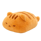Peluche géante chat orange